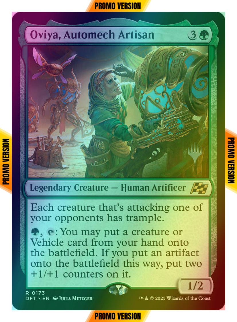 Oviya, Automech Artisan [173p] [Promo Pack] [Aetherdrift: Promos] [Foil]