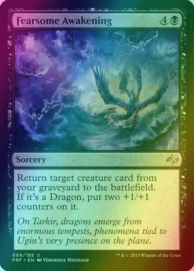 Fearsome Awakening [69] [Fate Reforged] [Foil]