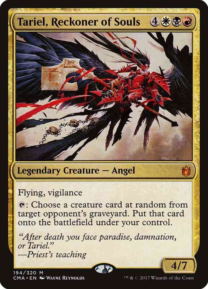 Tariel, Reckoner of Souls [194] [Commander Anthology] [Non-Foil]