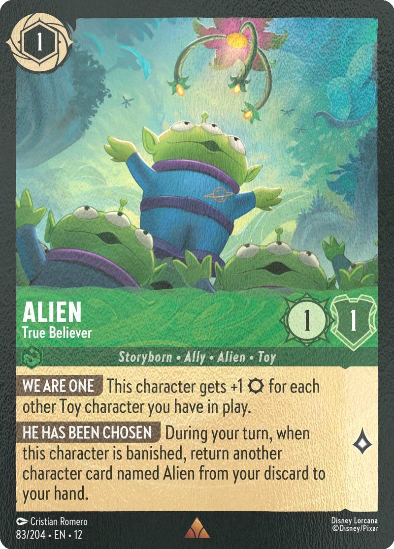 Alien - True Believer - 83/204 [Wilds Unknown] [Cold Foil]