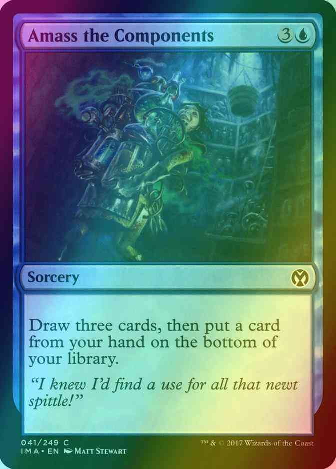 Amass the Components [41] [Iconic Masters] [Foil]