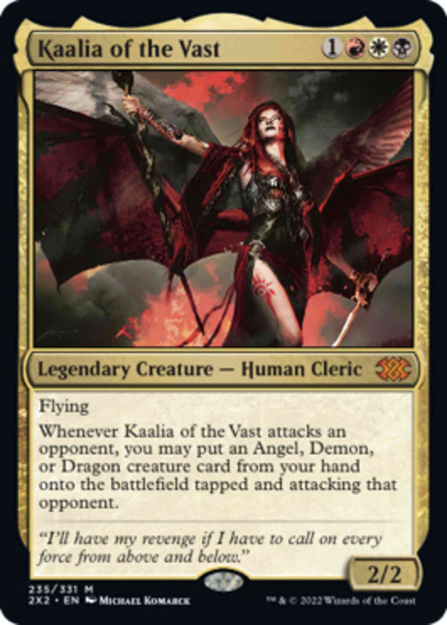 Kaalia of the Vast [235] [Double Masters 2022] [Non-Foil]