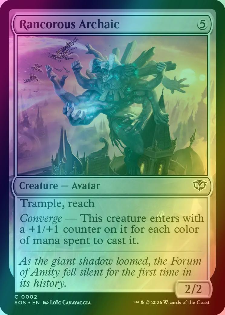 Rancorous Archaic [2] [Secrets of Strixhaven] [Foil]