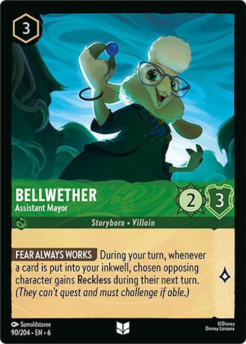 Bellwether - Assistant Mayor - 90/204 [Azurite Sea] [Non-Foil]