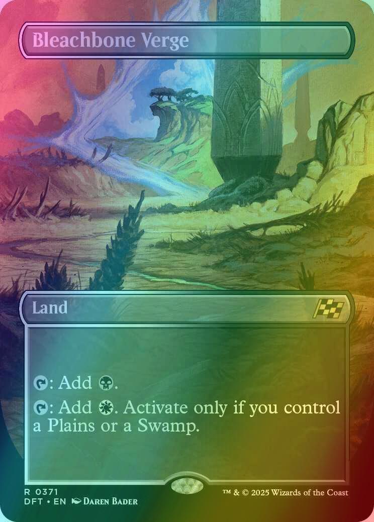 Bleachbone Verge [371] [Borderless] [Aetherdrift] [Foil]