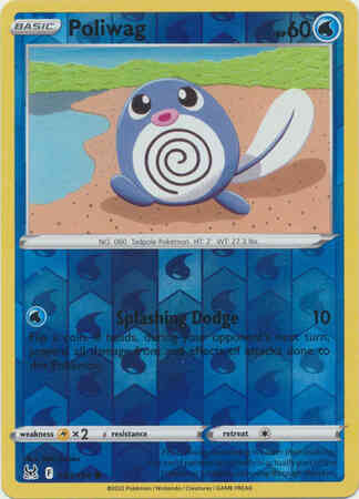 Poliwag - 030/196 - Common [swsh11-030] [Reverse Holo]