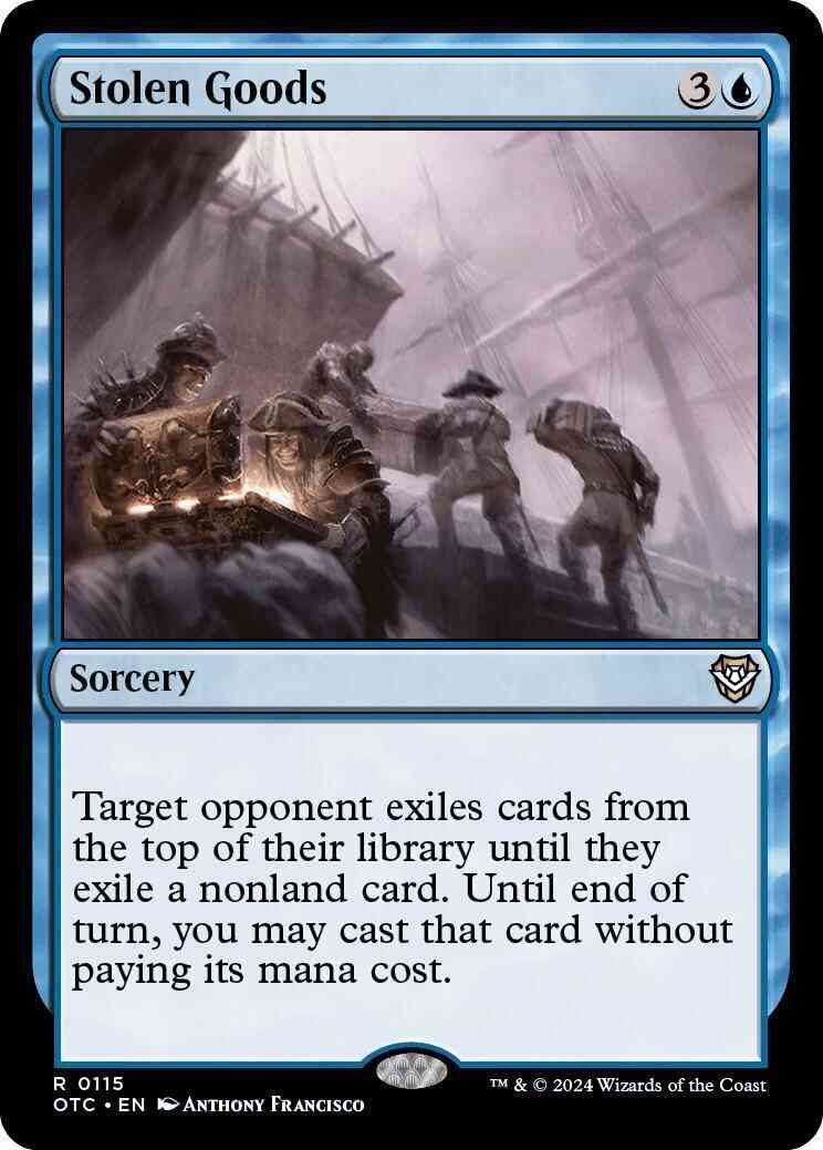 Stolen Goods [115] [Outlaws of Thunder Junction: Commander] [Non-Foil]