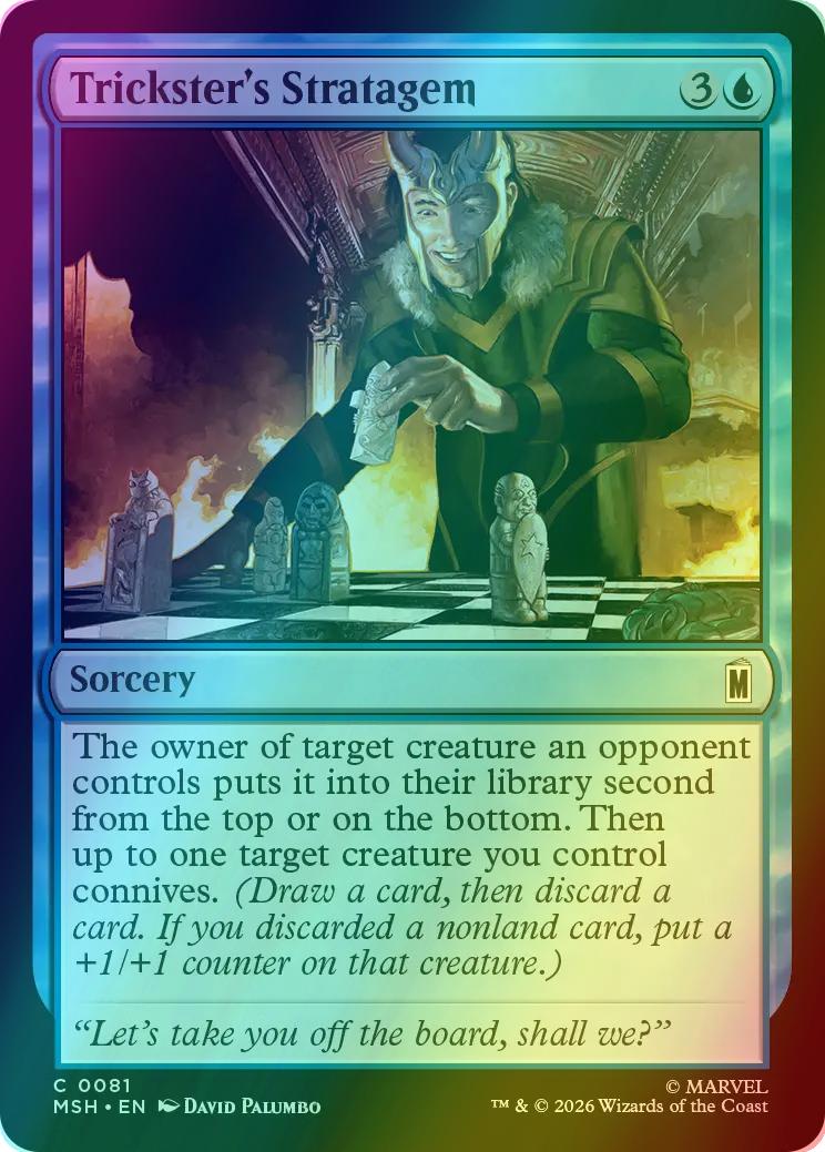 Trickster's Stratagem [81] [Marvel Super Heroes] [Foil]