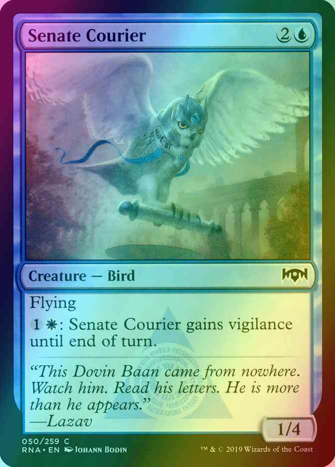Senate Courier [50] [Ravnica Allegiance] [Foil]