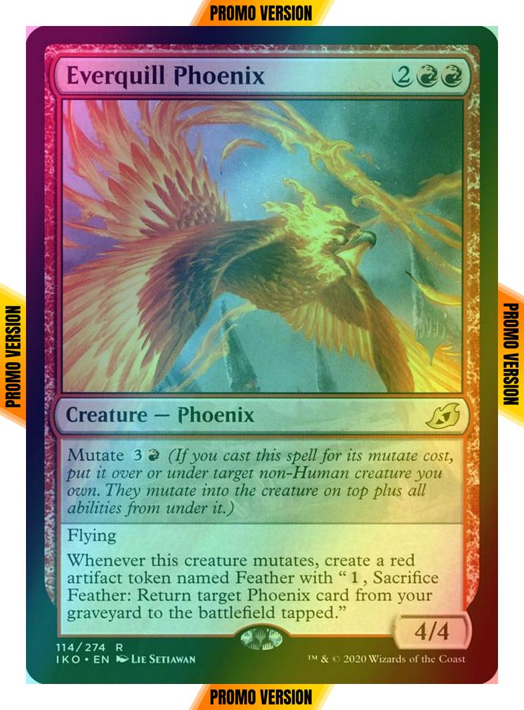 Everquill Phoenix [Promo Pack] [114p] [Ikoria: Lair of Behemoths Promos] [Foil]