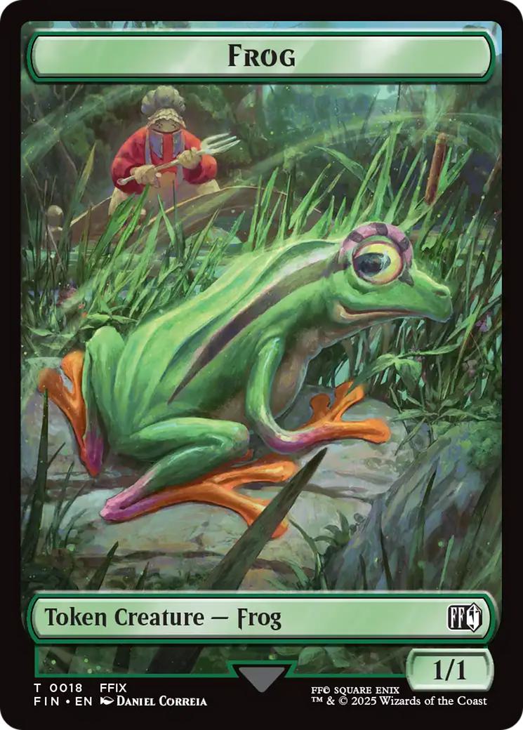Frog Token (18) // Hero Token (09) [FINAL FANTASY: Tokens] [Non-Foil]