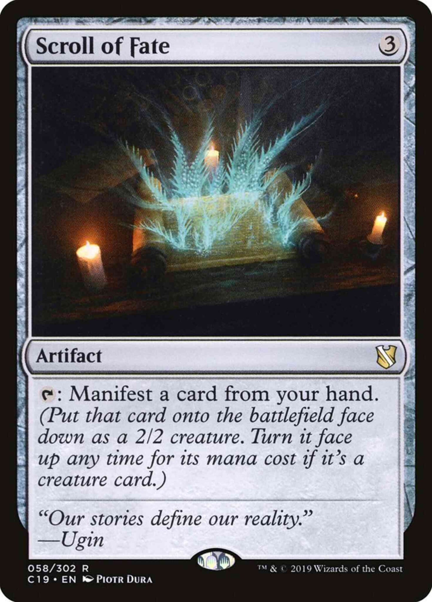 Scroll of Fate [58] [Commander 2019] [Non-Foil]