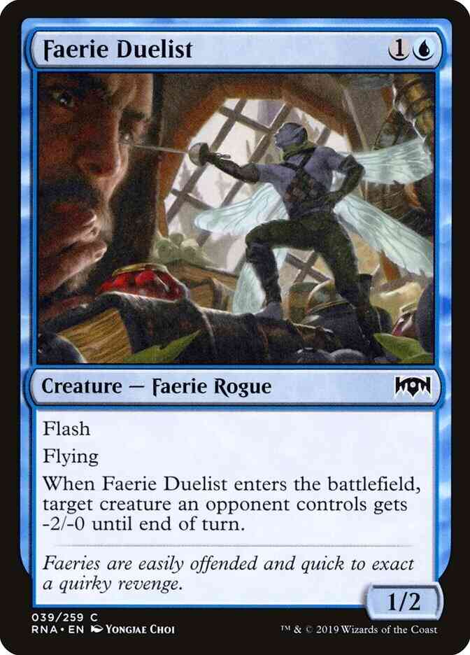 Faerie Duelist [39] [Ravnica Allegiance] [Non-Foil]