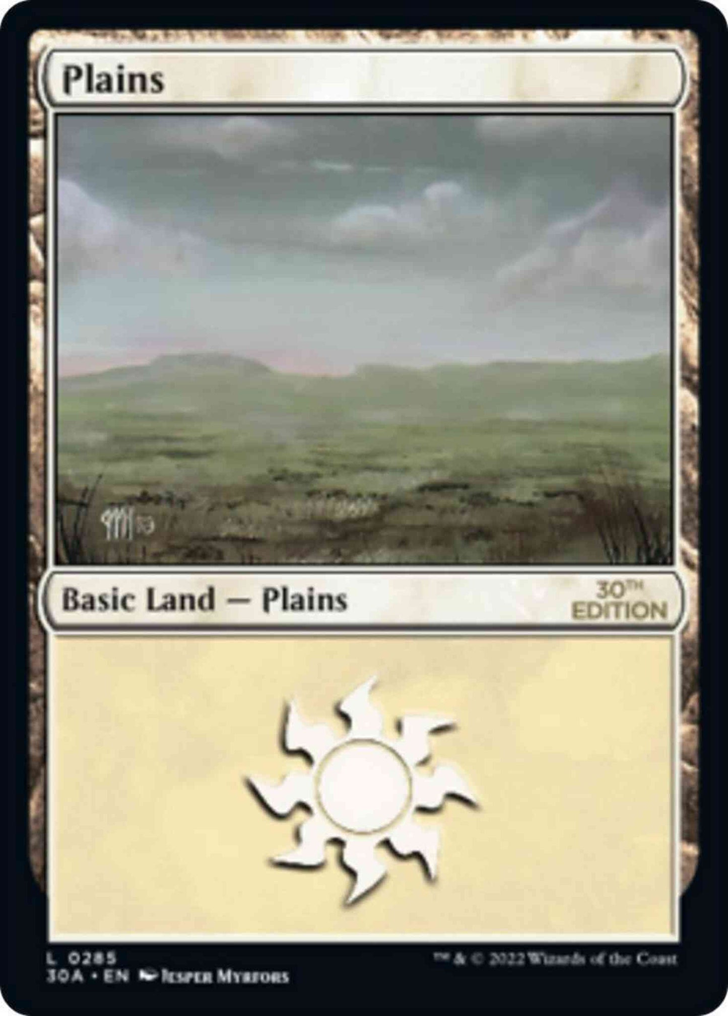 Plains [285] [30th Anniversary Edition] [Non-Foil]