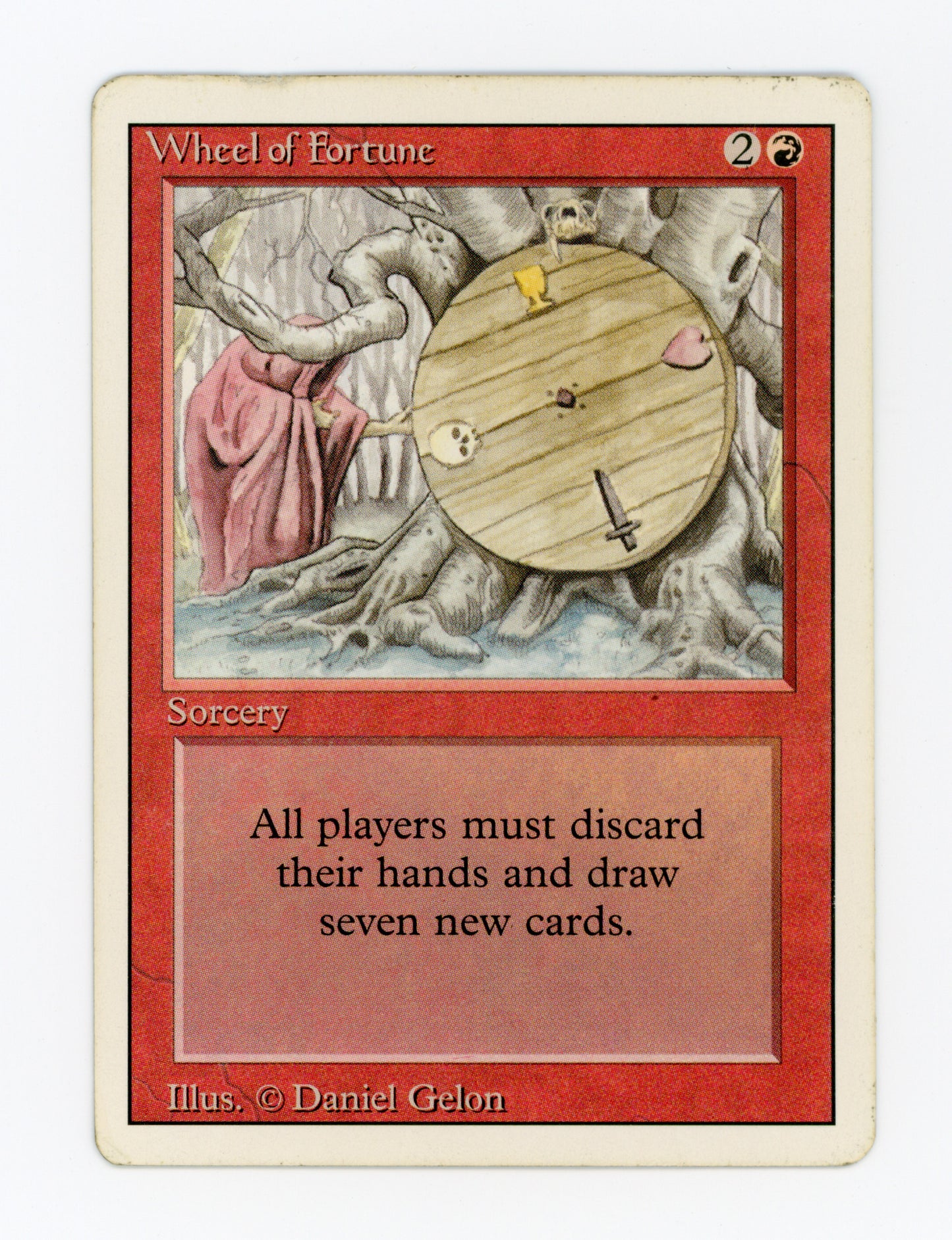 Wheel of Fortune — Damaged — ID 18858