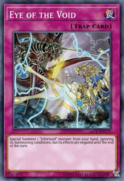 Eye of the Void - SECE-EN071 - Ultra Rare - 1st Edition