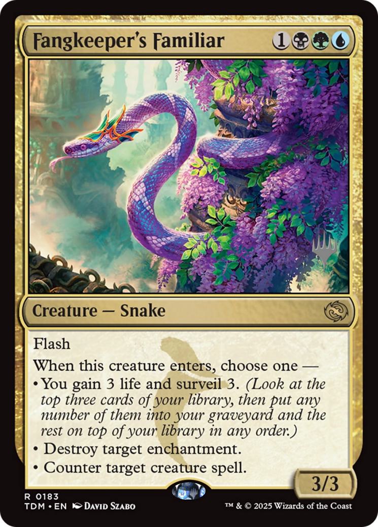 Fangkeeper's Familiar [183p] [Promo Pack] [Tarkir: Dragonstorm: Promos] [Non-Foil]