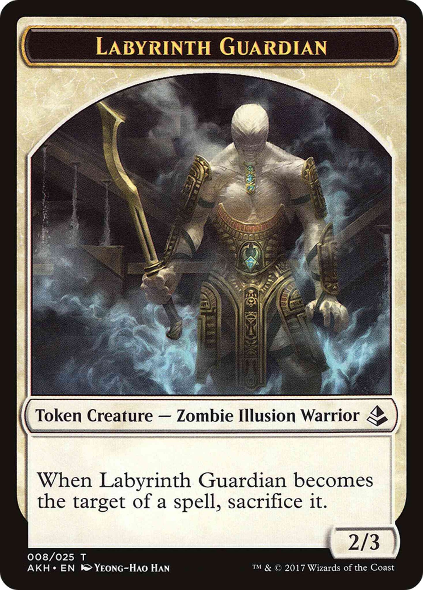 Labyrinth Guardian Token [08] [Amonkhet Tokens] [Non-Foil]