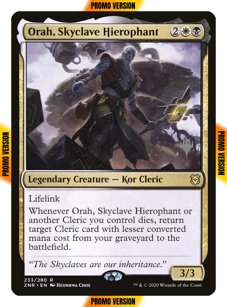 Orah, Skyclave Hierophant [Promo Pack] [233p] [Zendikar Rising Promos] [Non-Foil]