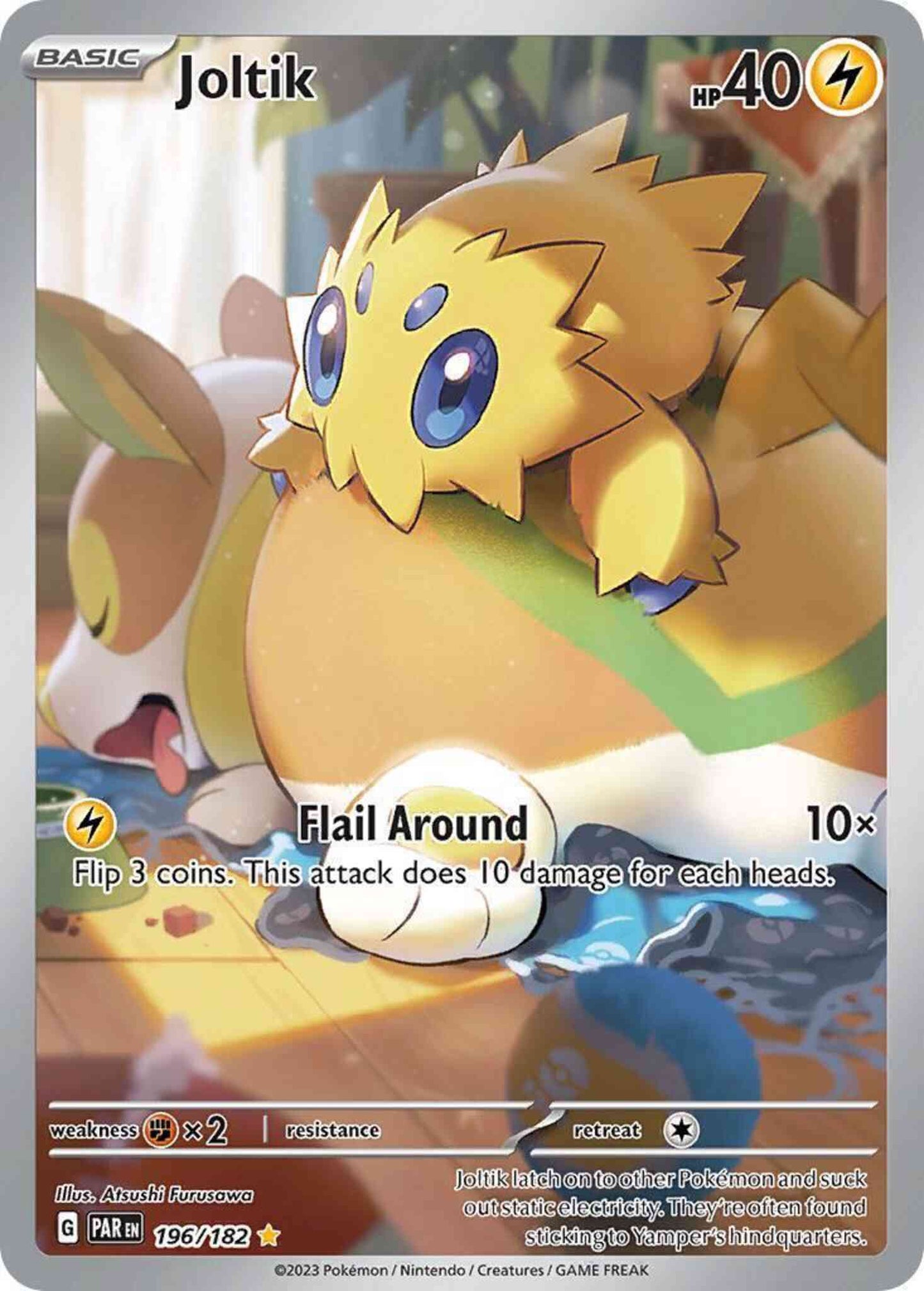 Joltik - 196/182 - Illustration Rare [sv04-196] [Ultra]
