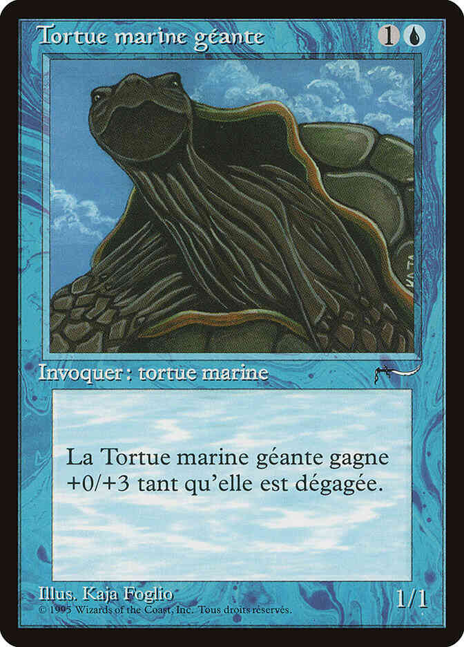 Giant Tortoise - French [34] [Renaissance French] [Non-Foil]