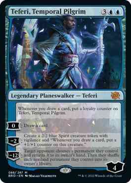 Teferi, Temporal Pilgrim [66] [The Brothers' War] [Non-Foil]