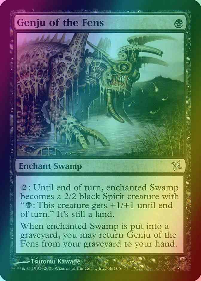 Genju of the Fens [66] [Betrayers of Kamigawa] [Foil]