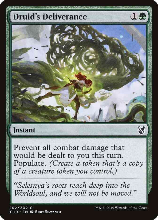 Druid's Deliverance [162] [Commander 2019] [Non-Foil]
