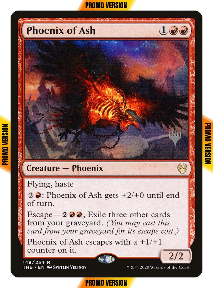 Phoenix of Ash [148p] [Promo Pack] [Theros Beyond Death Promos] [Non-Foil]