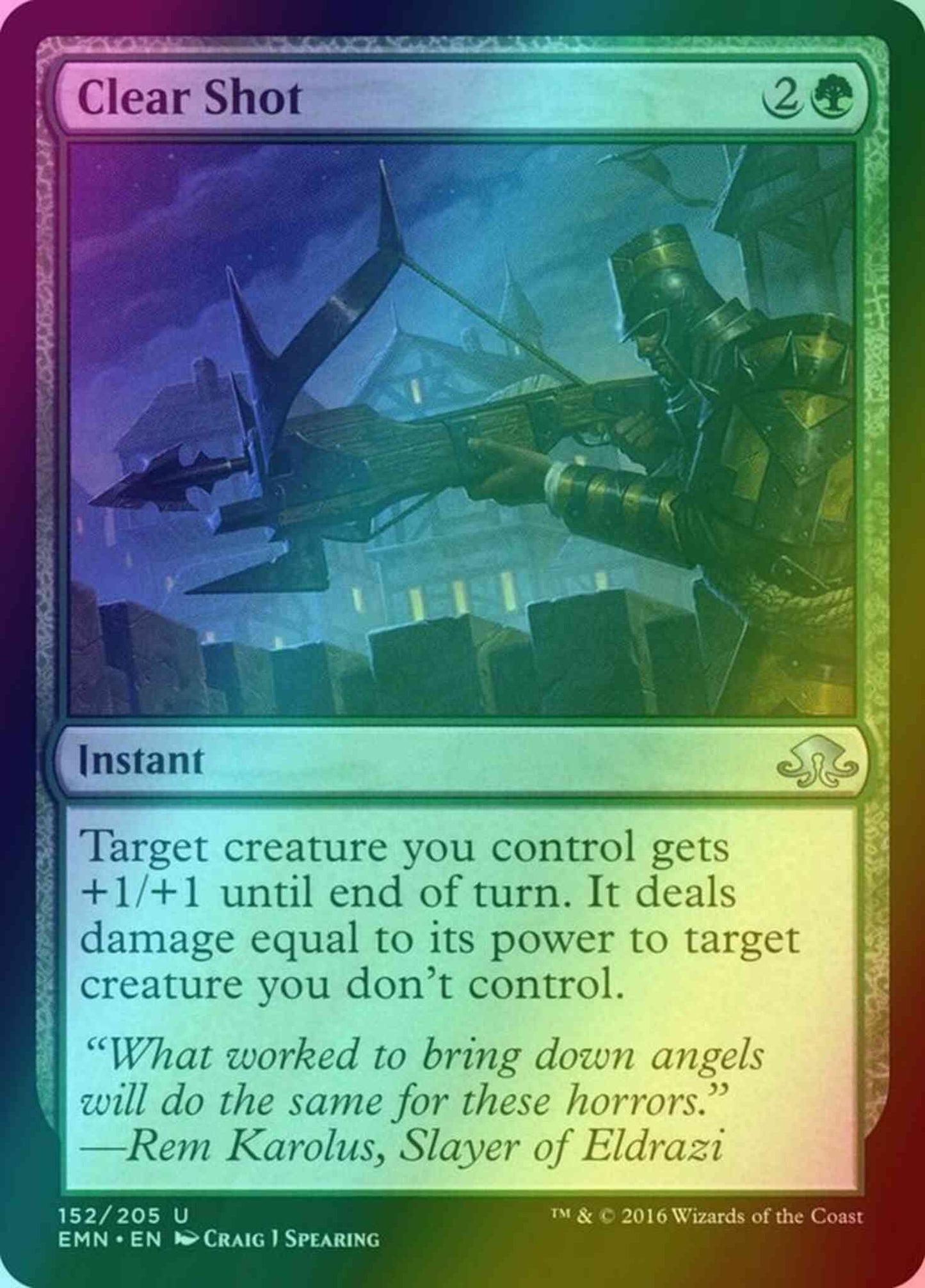 Clear Shot [152] [Eldritch Moon] [Foil]