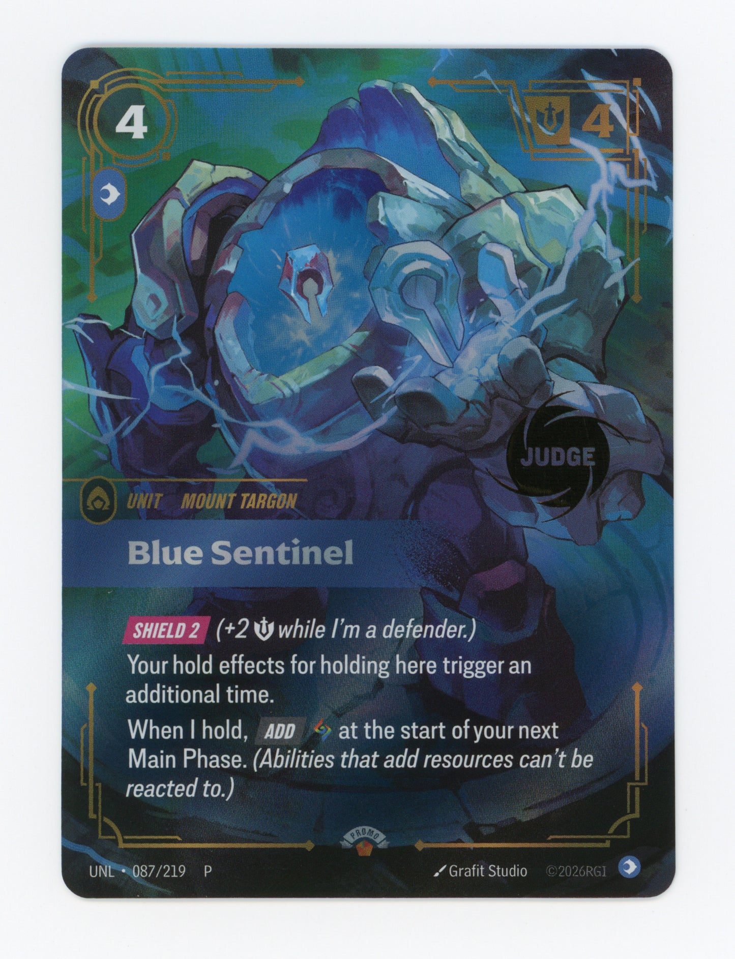 Blue Sentinel — Foil — ID 18092