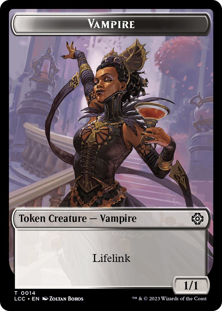 Vampire Demon Token (15) // Vampire Token (14) [The Lost Caverns of Ixalan: Commander: Tokens] [Non-Foil]
