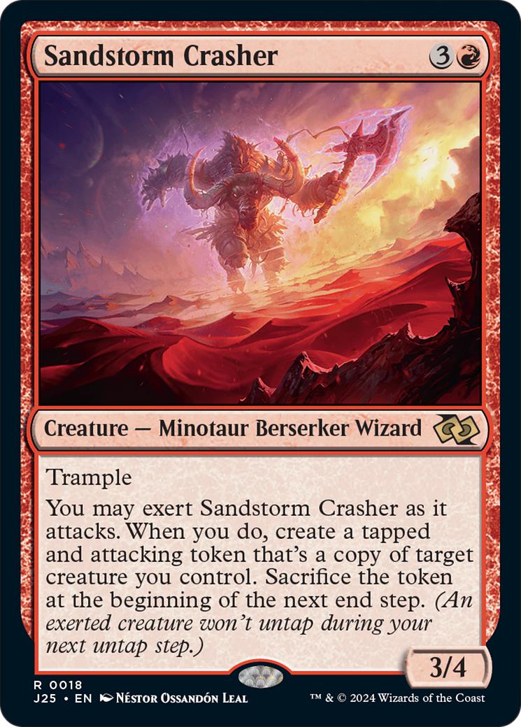 Sandstorm Crasher [18] [Foundations: Jumpstart] [Non-Foil]