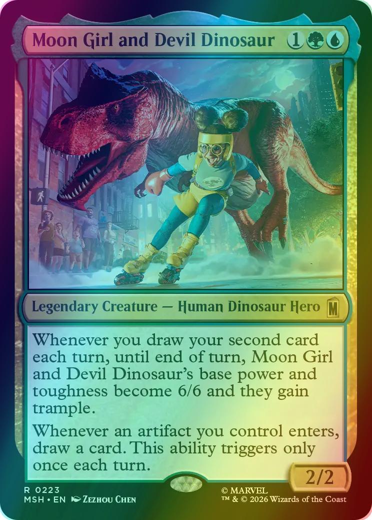Moon Girl and Devil Dinosaur [223] [Marvel Super Heroes] [Foil]