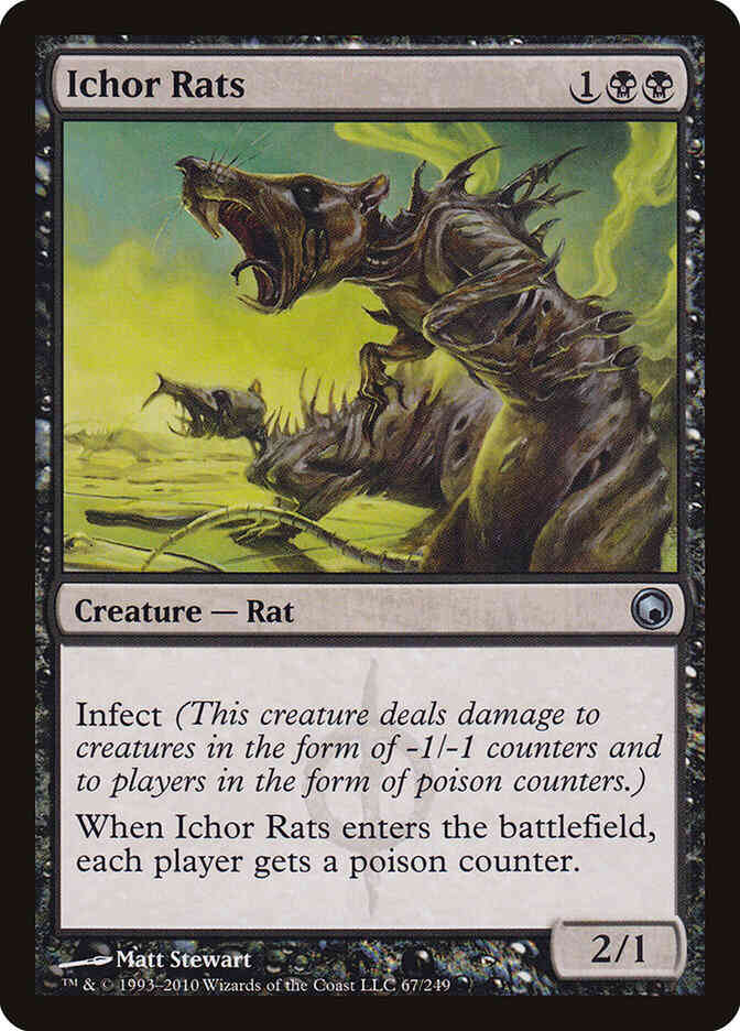 Ichor Rats [67] [Scars Of Mirrodin] [Non-Foil]