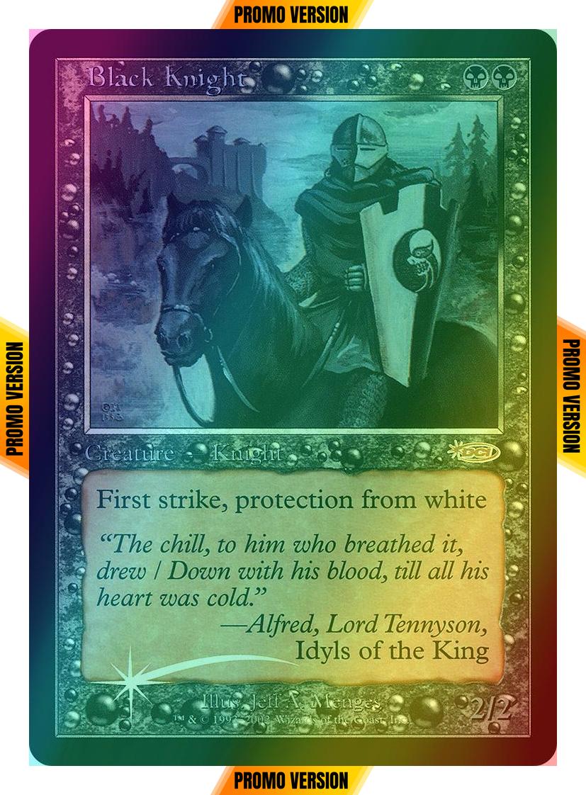 Black Knight [4] [Friday Night Magic 2002] [Foil]