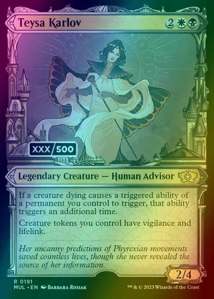 Teysa Karlov - Serial Numbered [191z] [Planar Showcase] [Multiverse Legends] [Foil]