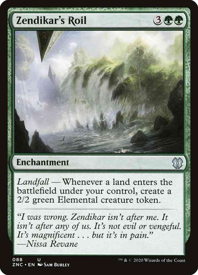Zendikar's Roil [88] [Zendikar Rising Commander] [Non-Foil]