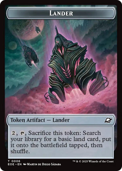 Drone Token (03) // Lander Token (06) [Edge of Eternities: Tokens] [Non-Foil]