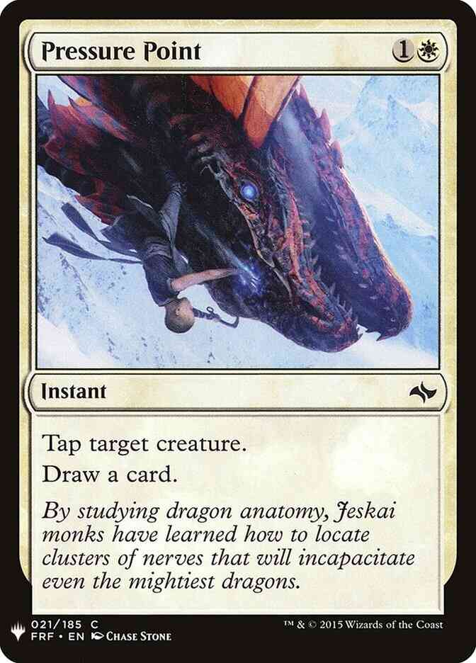 Pressure Point [FRF-21] [The List] [Non-Foil]