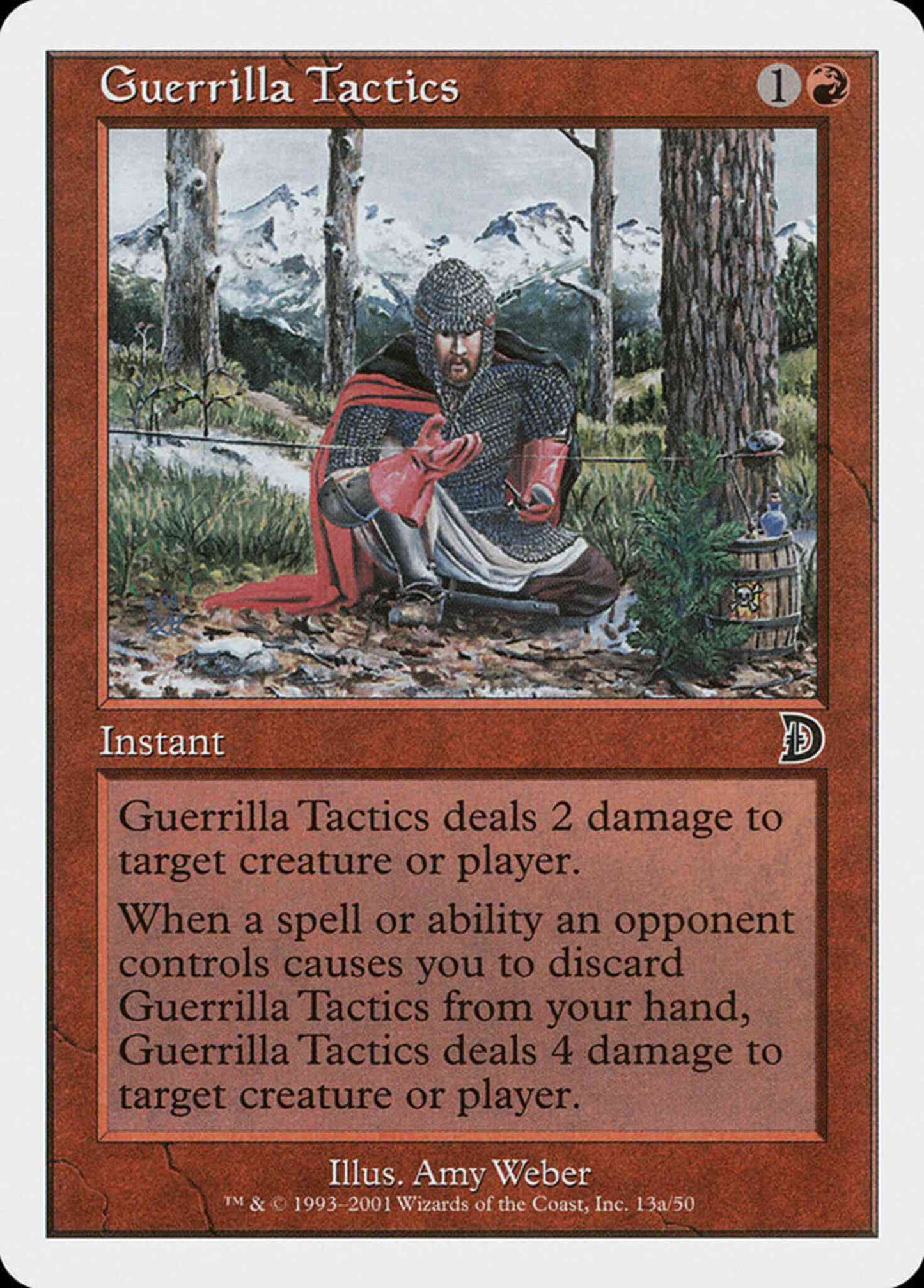Guerrilla Tactics [13a] [Deckmasters] [Non-Foil]