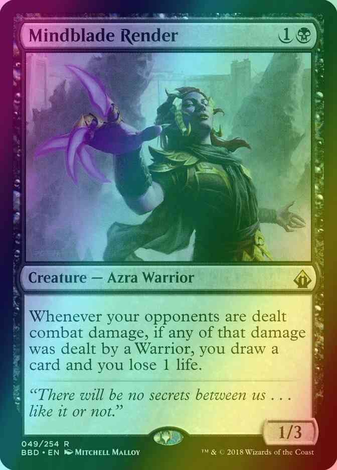 Mindblade Render [49] [Battlebond] [Foil]