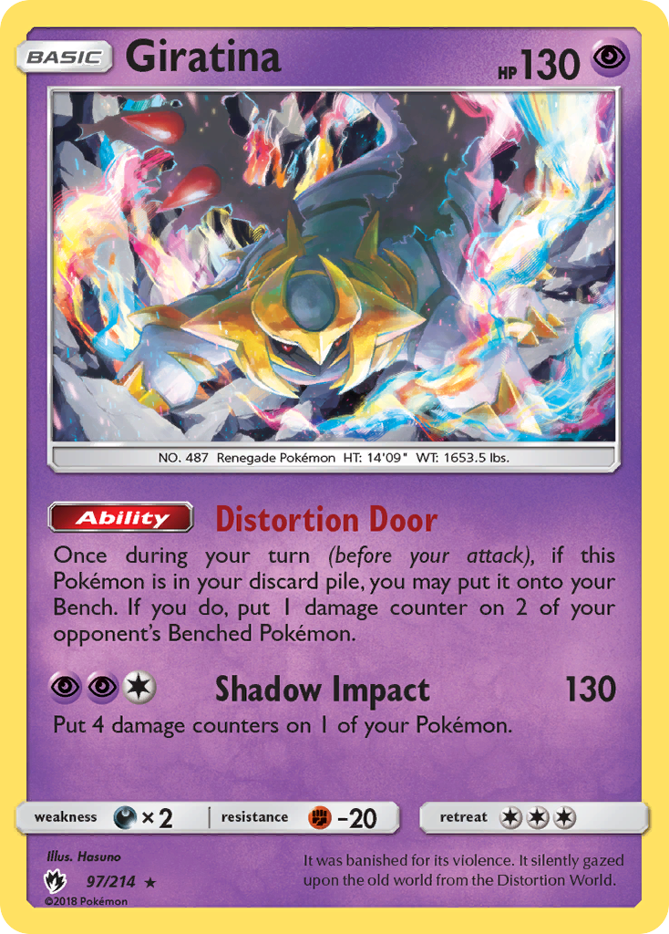 Giratina - 97/214 - Theme Deck Exclusive [sm8msp-97] [Non-Holo]