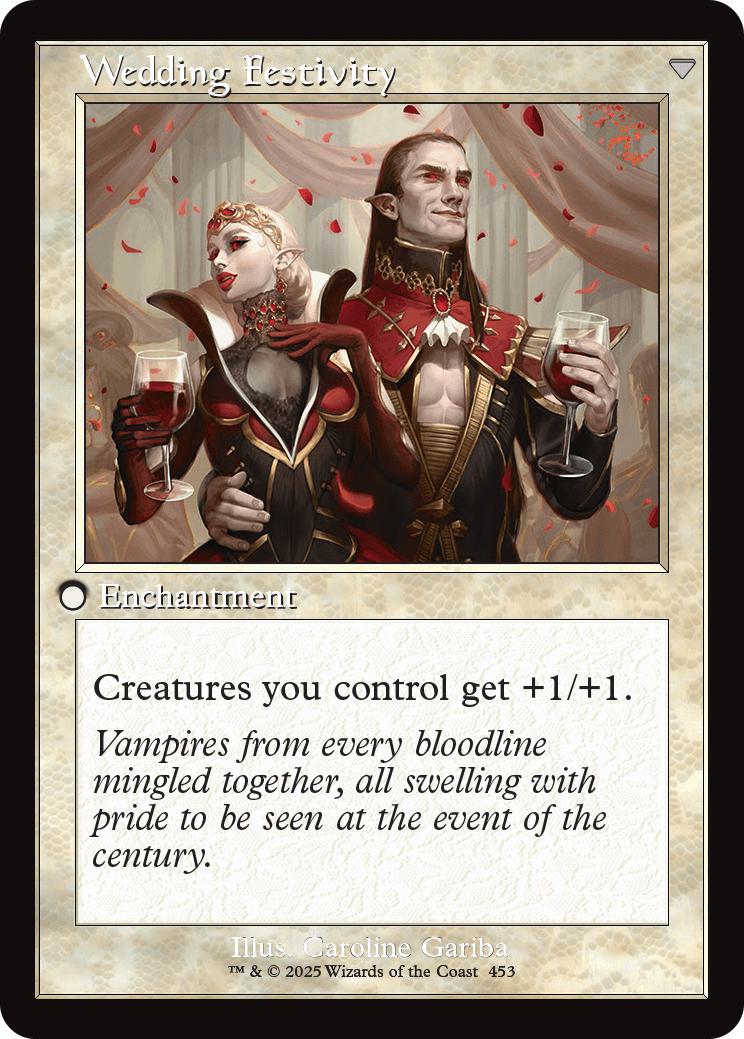 Wedding Announcement // Wedding Festivity [453] [Retro Frame] [Innistrad Remastered] [Foil]