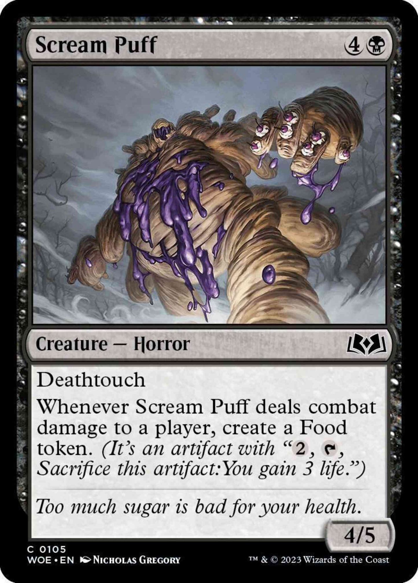 Scream Puff [105] [Wilds of Eldraine] [Non-Foil]