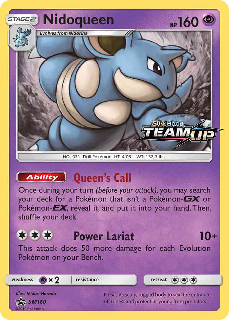Nidoqueen - SM160 - Promo [smp-SM160] [Holo]
