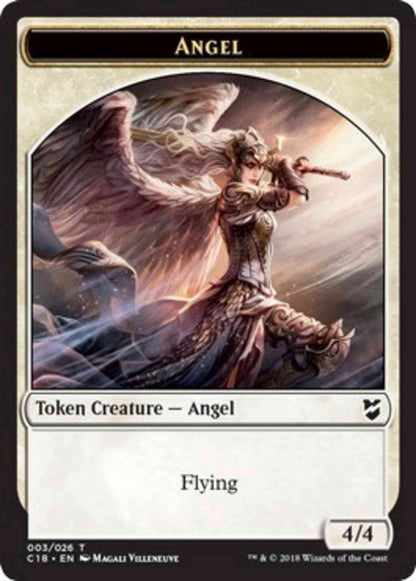 Angel Token (03) // Cat Token (05) [Commander 2018 Tokens] [Non-Foil]