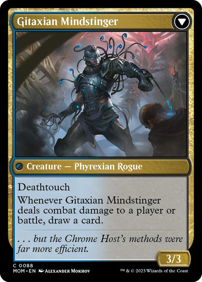 Aetherblade Agent // Gitaxian Mindstinger [88] [March of the Machine] [Non-Foil]