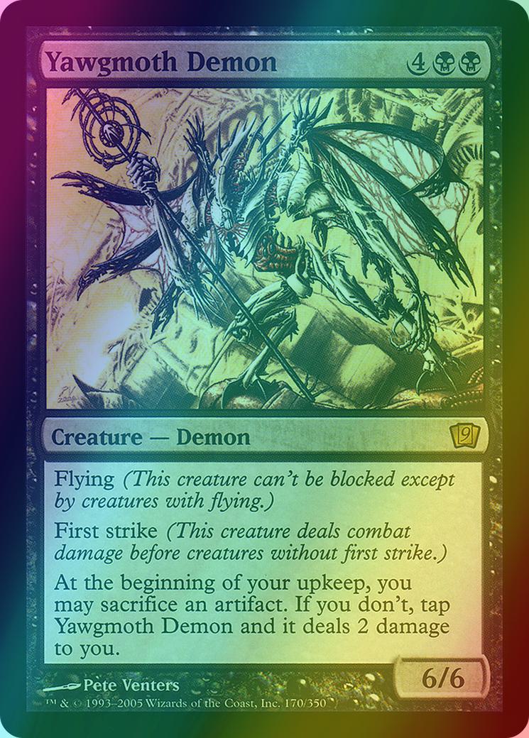 Yawgmoth Demon [170x] [Ninth Edition] [Foil]