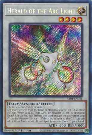 Herald of the Arc Light - RA01-EN031 - Secret Rare - 1st Edition